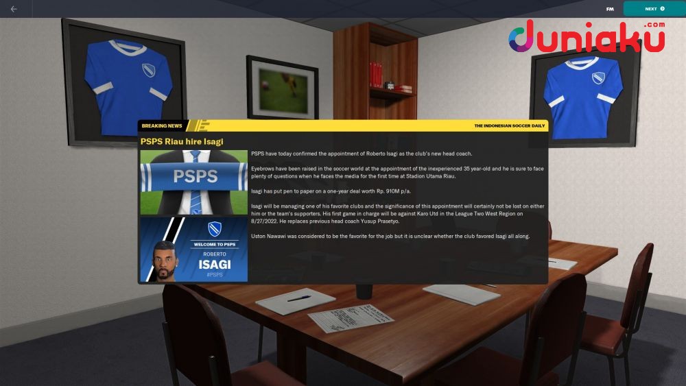 Football Manager 2023.