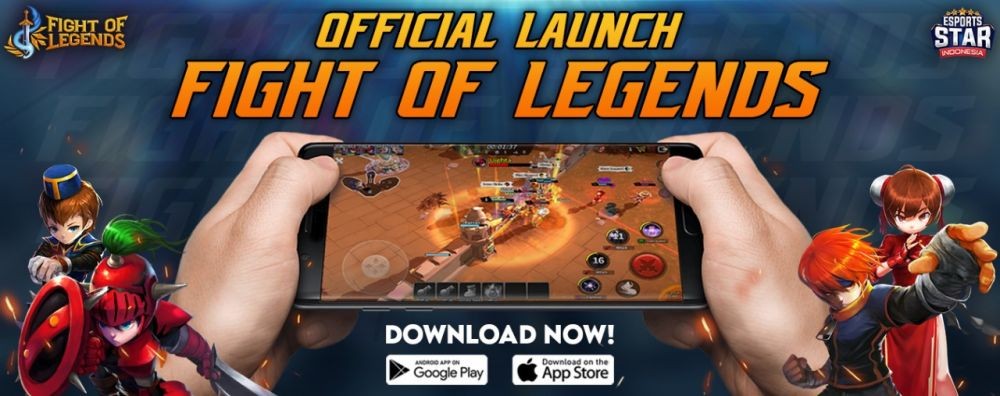 5v5 Multiplayer Action Game: Fight of Legends Siap Menghibur!