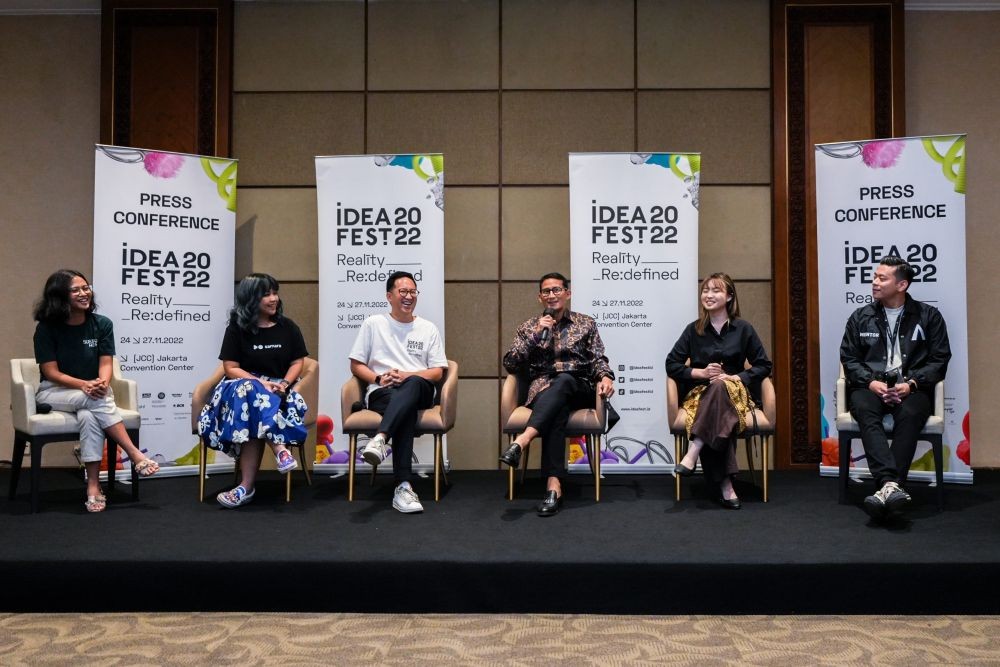 (Foto 3 Ki - Ka) Dwi Sasetyaningtyas, Desy Bachir, Ben Soebiakto, Sandiaga Uno, Erika Richardo, Wanyi Pratiknyo.jpg