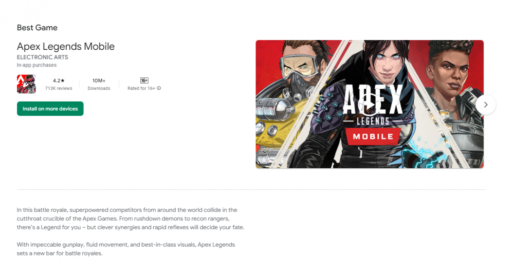 Apex Legends Mobile Jadi Game Terbaik Play Store dan App Store 2022!