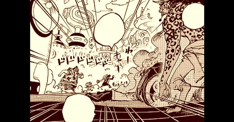 rob lucci meets luffy one piece 1068.jpg