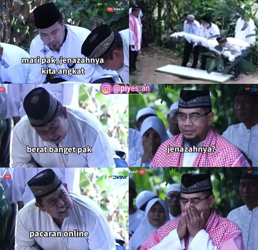 Meme pemakaman sinetron Indonesia