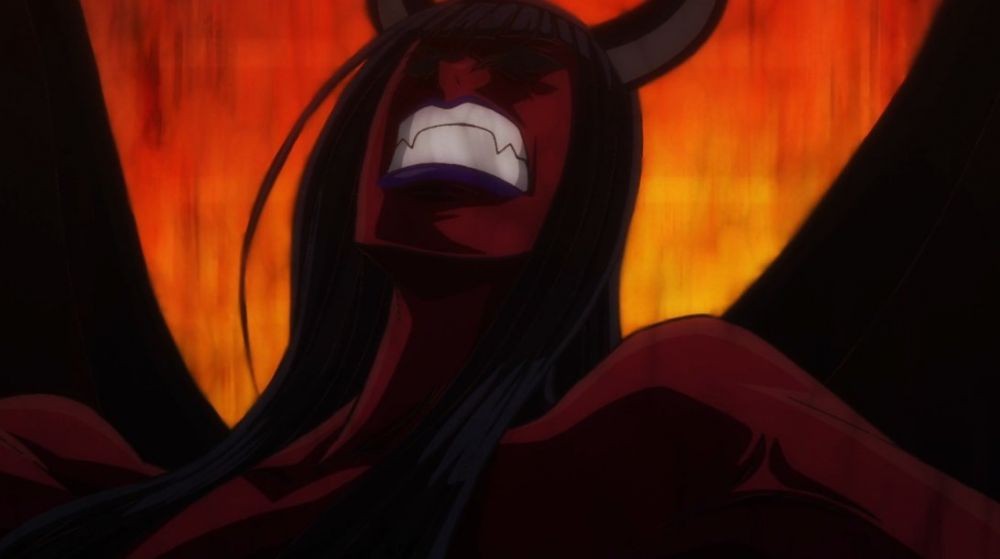 10 Potret Demonio Fleur Versi Anime One Piece, Momen Robin jadi Iblis!