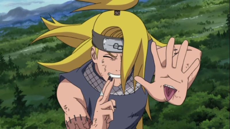 Kenapa Ada Mulut di Tangan dan Dada Deidara di Naruto? Ini Alasannya!