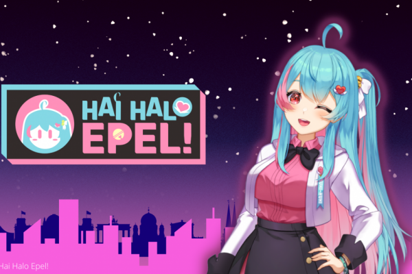 Konsep Baru Virtual Content Creator Evelyn Muncul di Hai Halo Epel!