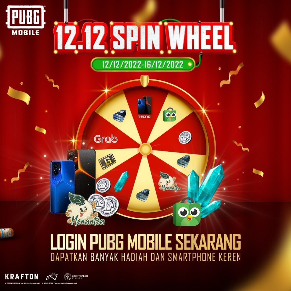 Harbolnas PUBG Mobile Bagikan Hadiah Spesial di 12.12 Hari Ini!