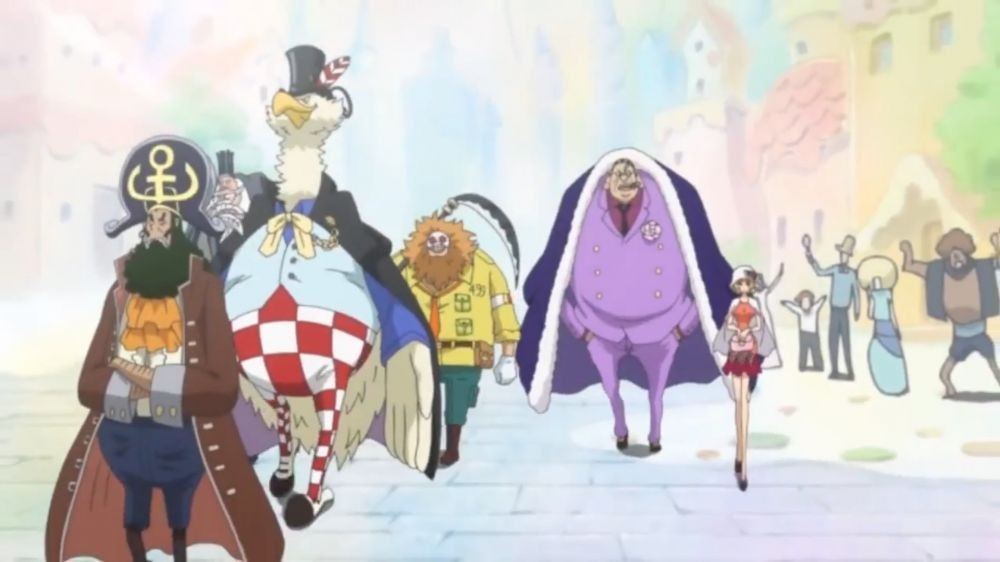 Para kaisar Dunia Bawah di One Piece. (Dok. Toei Animation/One Piece)