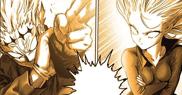 Utusan Tsukuyomi dan Tatsumaki beradu serangan - One Punch Man