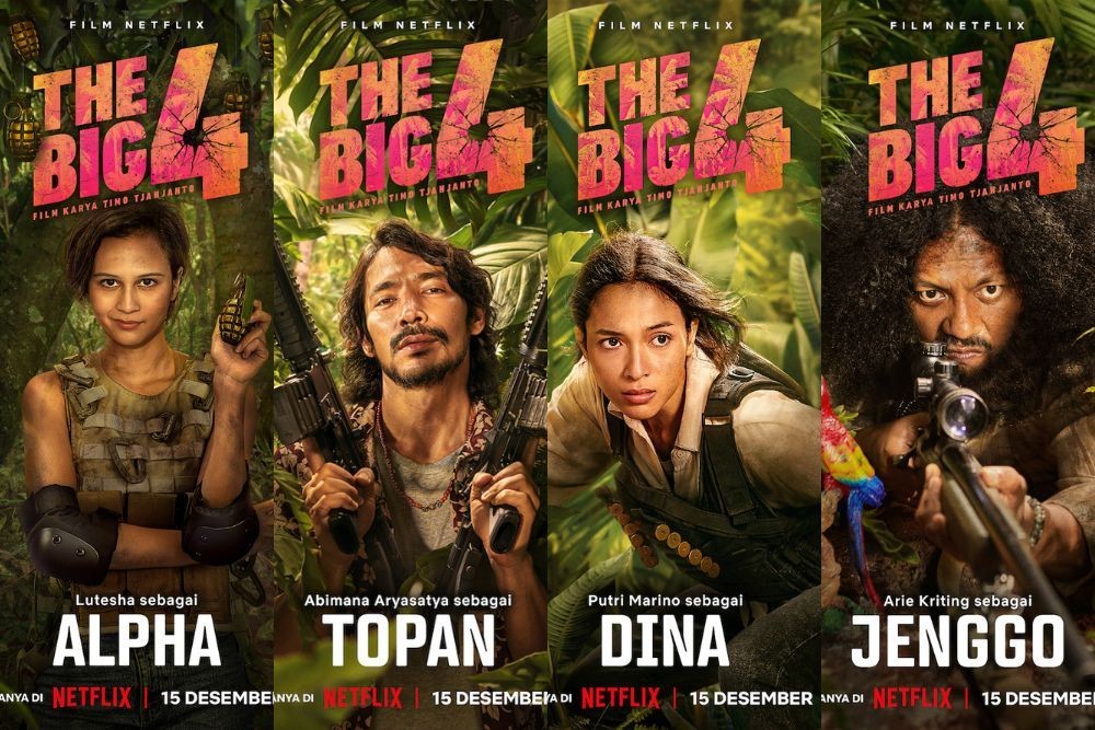 7 Fakta Film The Big 4, Film Action Penuh dengan Komedi!