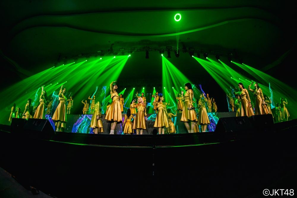 Penampilan Green Flash, lagu terbaru JKT48