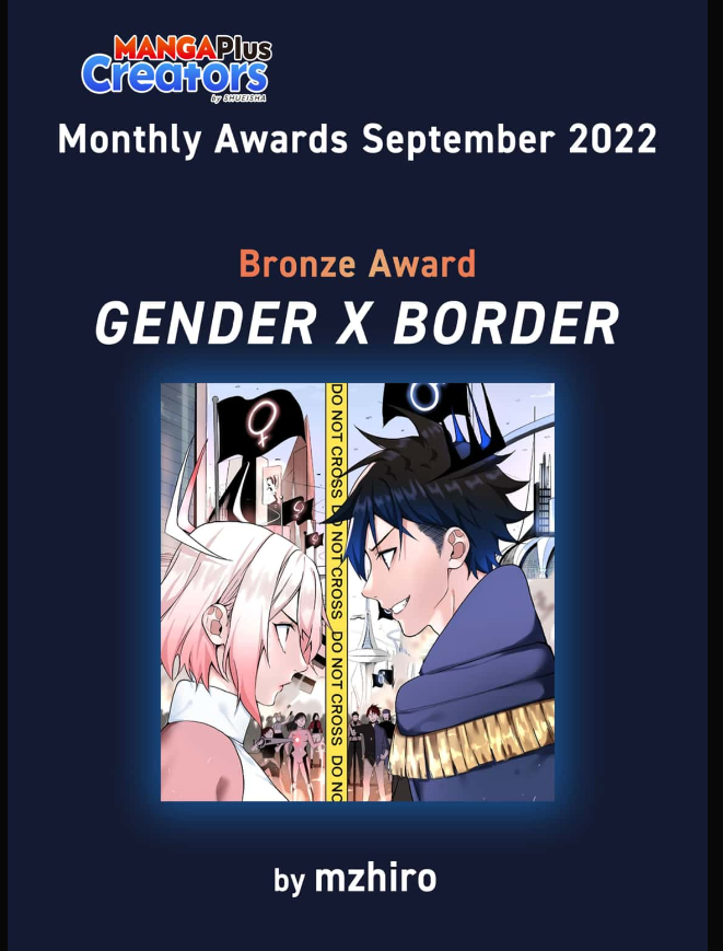 Gender x Border Karya Mas Hiro dan Hievasp Masuk Manga Plus!
