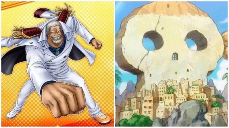 Garp dan Hachinosu. (Dok. Toei Animation/One Piece)