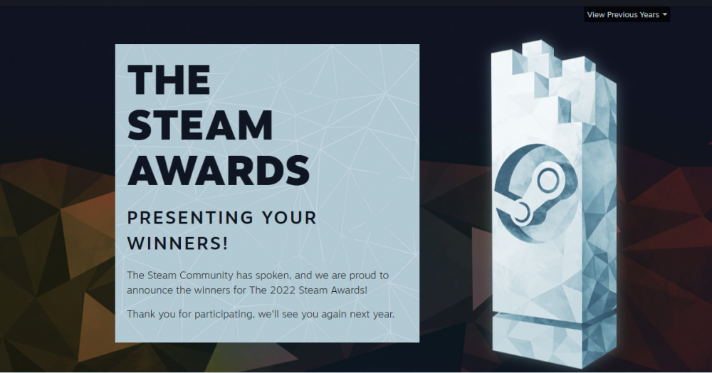 Ini Dia Semua Pemenang The Steam Awards 2022!