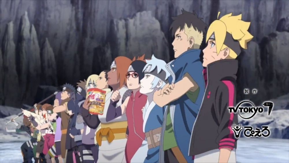 7 Hal Menarik di Boruto Opening 12! Perlihatkan Eida dan Daemon!