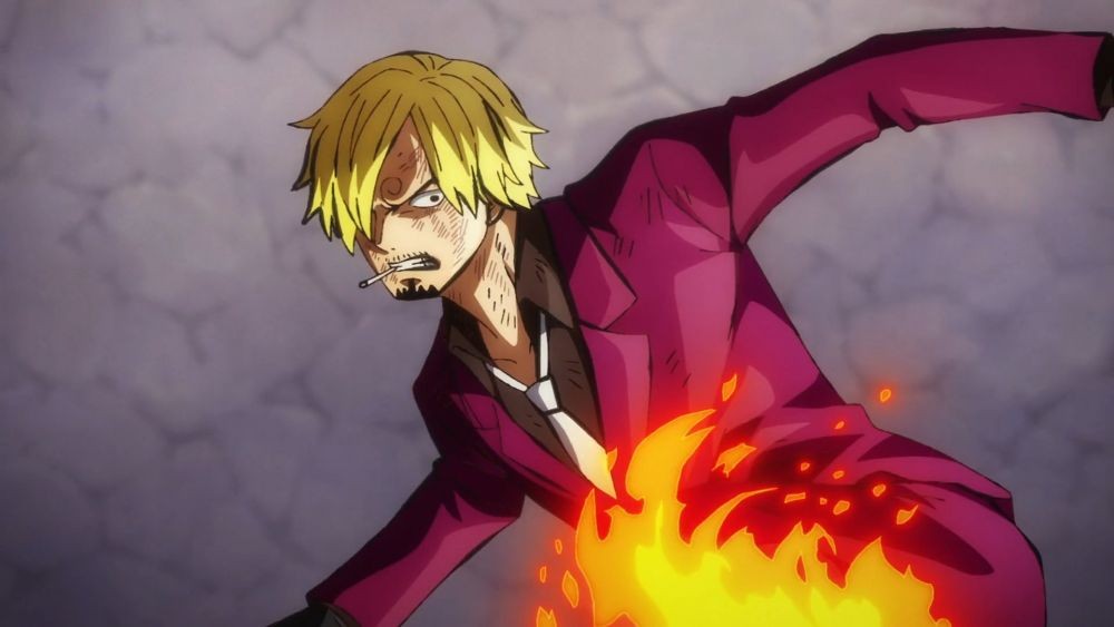 Galeri Aksi Keren Zoro dan Sanji di One Piece Episode 1046!