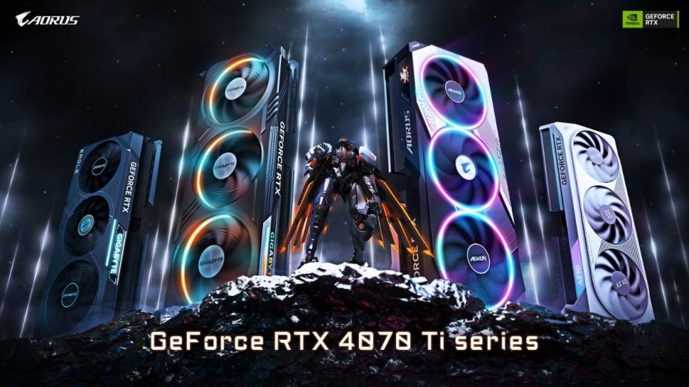 GIGABYTE Meluncurkan Kartu Grafis Seri GeForce RTX 4070 Ti!