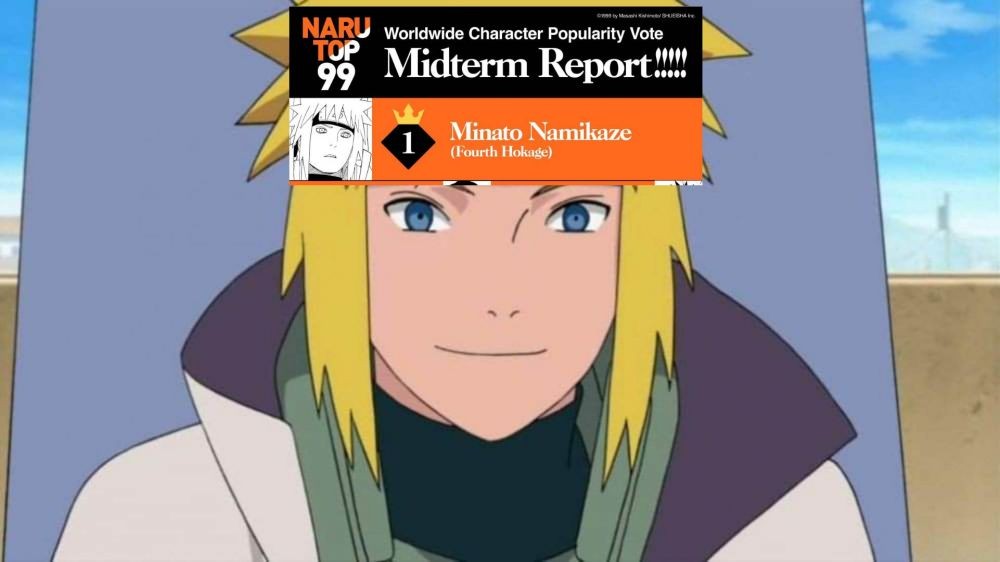 Minato Namikaze masih nomor 1 di NARUTOP99. (Dok. Pierrot/Naruto)