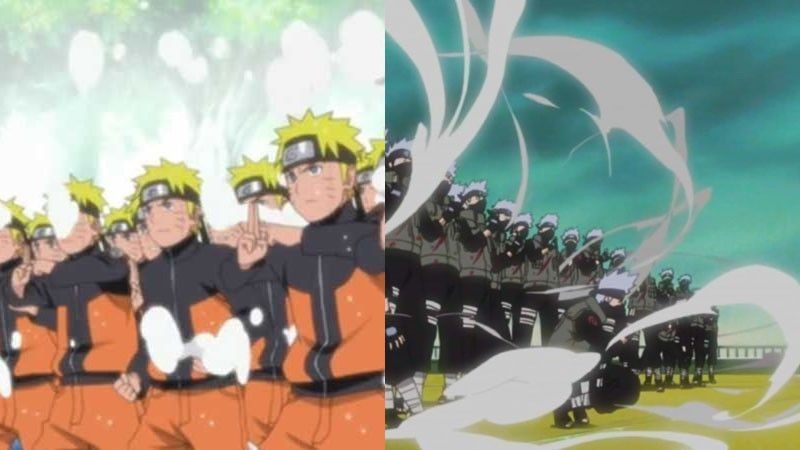 Terlarang, ini 4 Karakter Naruto yang Gunakan Taju Kage Bunshin!