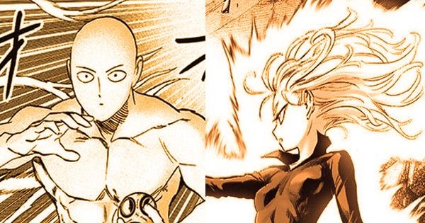 Saitama dan Tatsumaki - One Punch Man