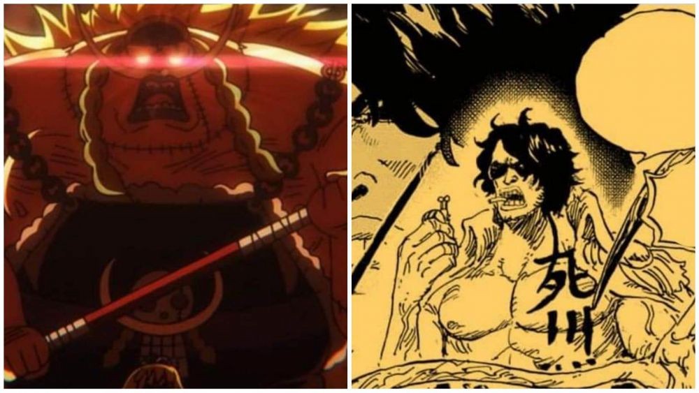 Weevil dan Ryokugyu. (Dok. Toei Animation/One Piece)