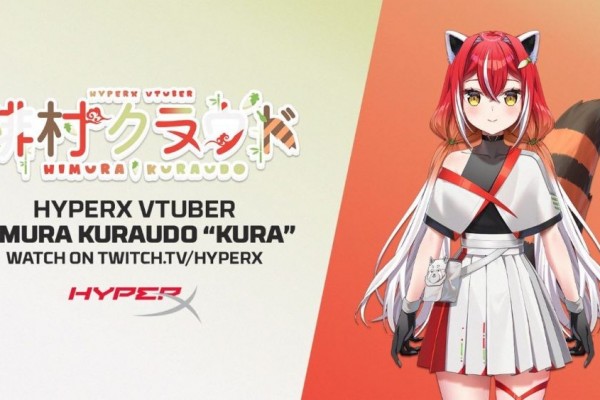 VTuber HyperX Himura Kuraudo Kini Meluncur ke Twitch!