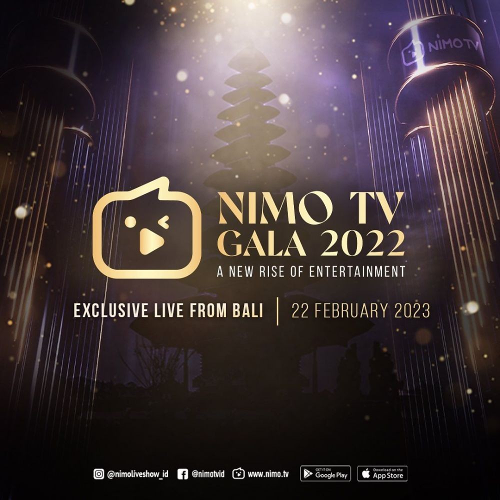 Nimo TV Gala 2022 Bakal Siaran Langsung dari Bali!