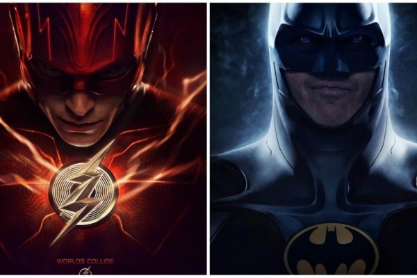 3 Poster Karakter Film The Flash! Ada Flash, Batman, Supergirl!