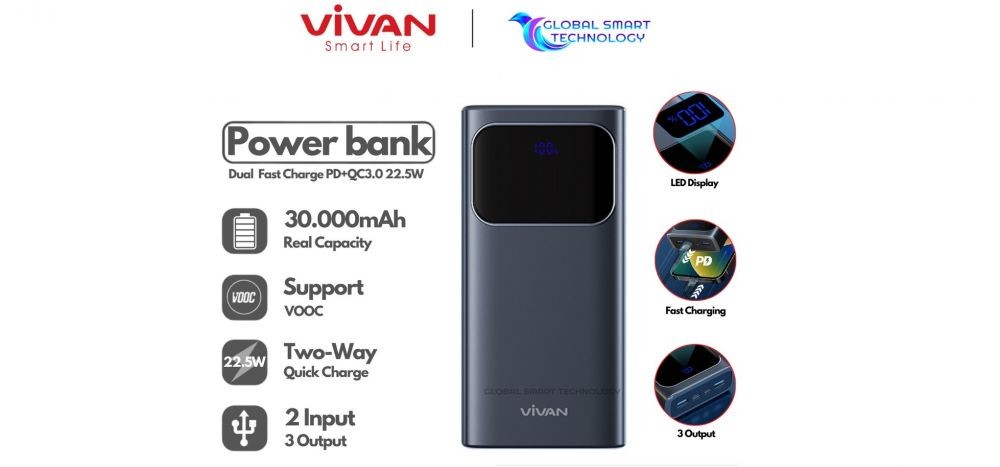 Powerbank Vivan