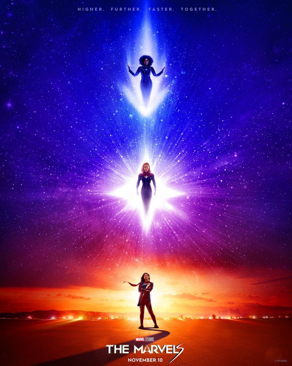 3 Hal Menarik Poster The Marvels! Ada Captain Marvel dan Miss Marvel