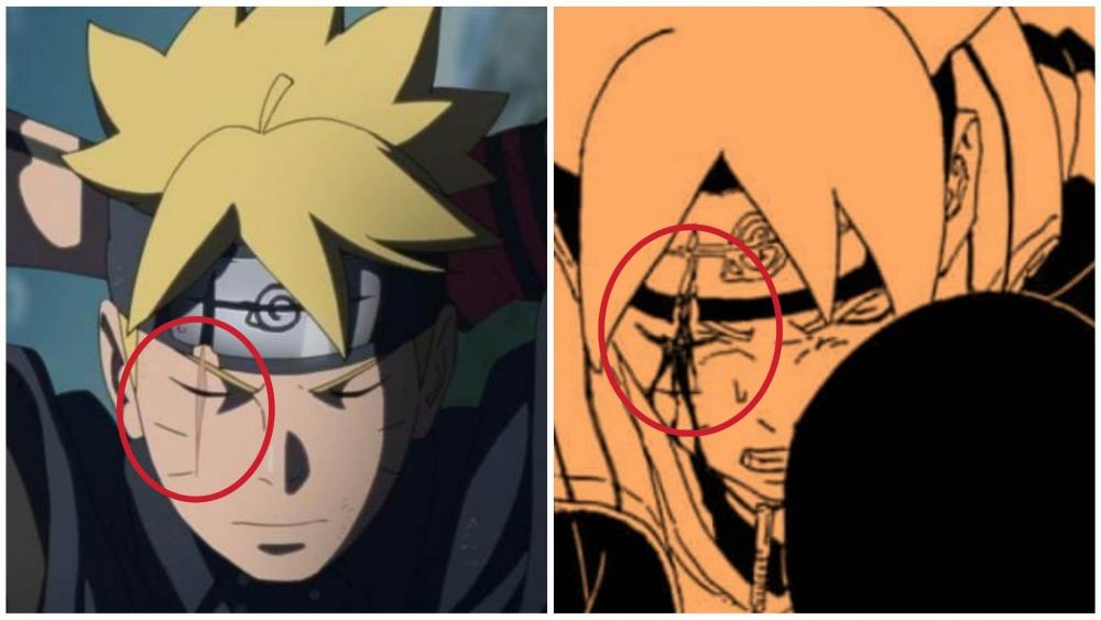 Boruto 78 Ungkap Alasan Boruto Remaja Punya Bekas Luka di Wajah? 