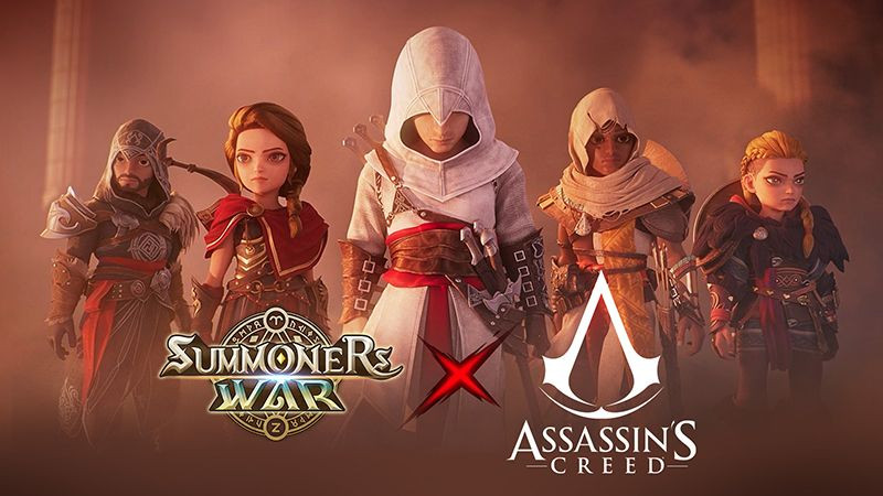Com2uS Merilis Kolaborasi Summoners War x Assassin’s Creed