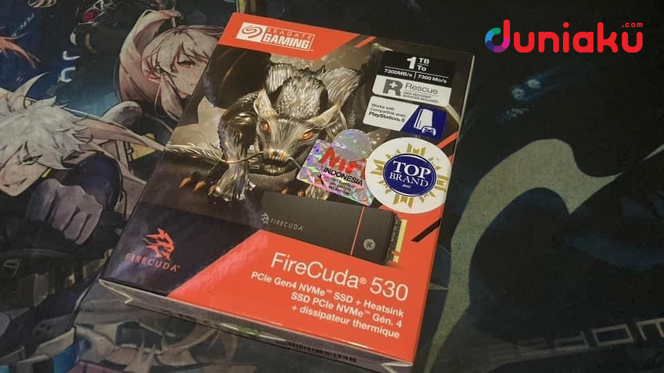 Review SSD Seagate FireCuda 530 1 TB, Transfer Kencang buat Gaming!