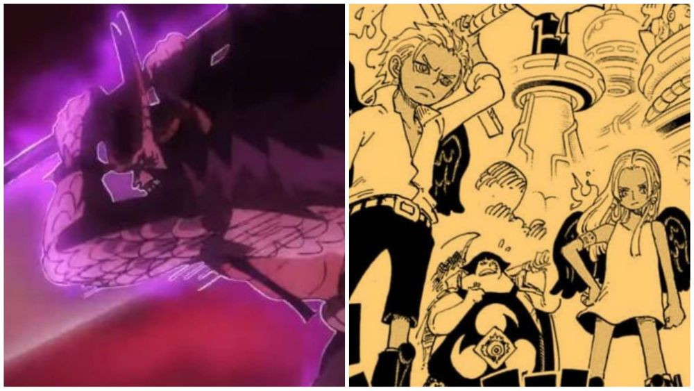 Kaido dan Seraphim. (Dok. Toei Animation, Shueisha/One Piece)