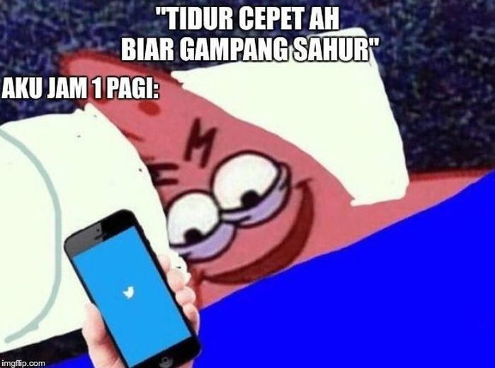 15 Meme Spongebob Ramadan, Hiburan Saat Bulan Puasa