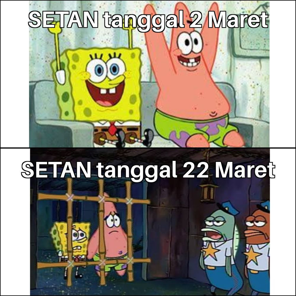 15 Meme Spongebob Ramadan, Hiburan Saat Bulan Puasa