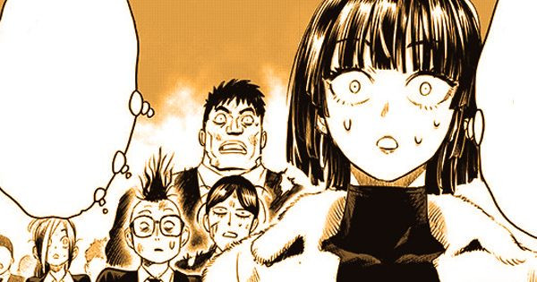 Reaksi grup Blizzard saat melihat interaksi Saitama dan Tatsumaki - One Punch Man