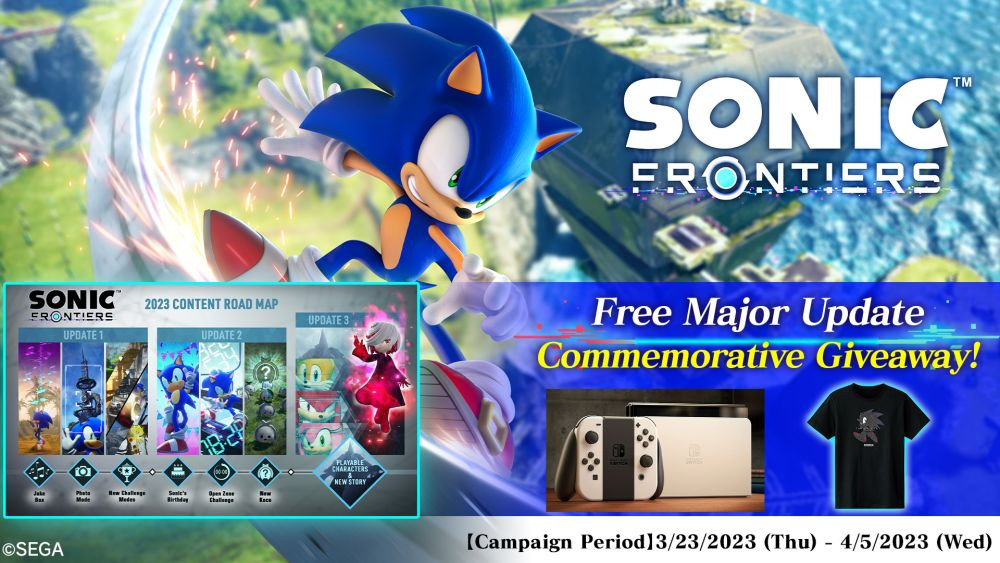 Sonic Frontiers Rilis Major Update Pertamanya! Challenge Baru!
