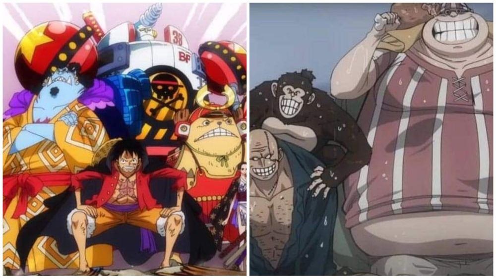 Kru Topi Jerami dan kru Shanks. (Dok. Toei Animation/One Piece)