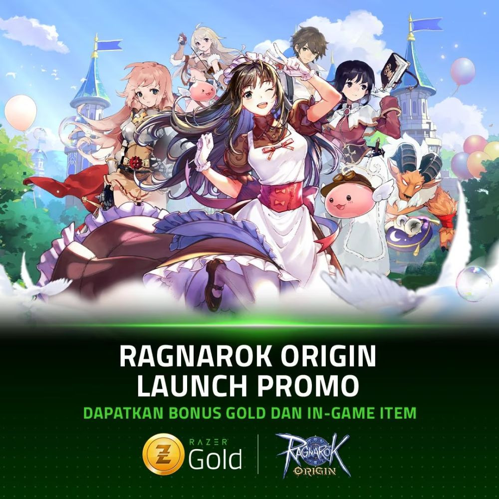 Razer Gold Hadir Sebagai Partner Eksklusif Ragnarok Origin!