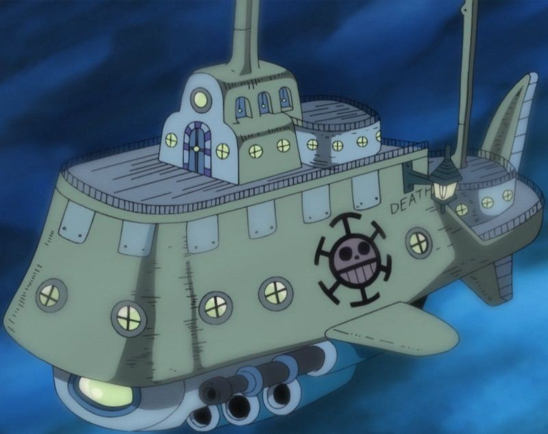 6 Fakta Polar Tang One Piece, Kapal Kelompoknya Law 