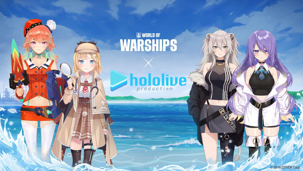Hololive x World of Warships