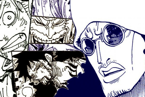 Pembahasan One Piece 1081: Garp VS Aokiji dan Nasib Trafalgar Law!