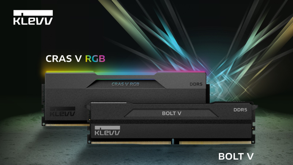 Klevv Perkenalkan DDR5 CRAS V RGB dan BOLT V!