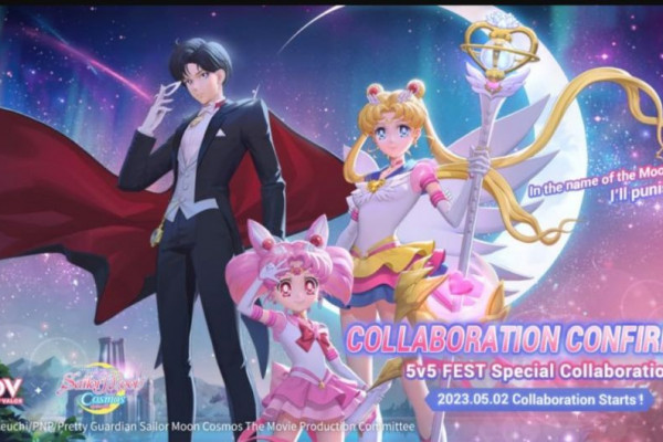 AOV x Pretty Guardian Sailor Moon Cosmos The Movie Hadir 2 Mei!