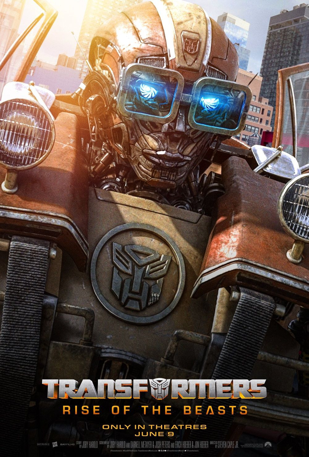 9 Poster Karakter Transformers: Rise of the Beasts! 