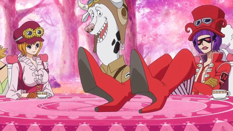 Pasukan Revolusioner One Piece di episode 883. (Dok. Toei Animation/One Piece)