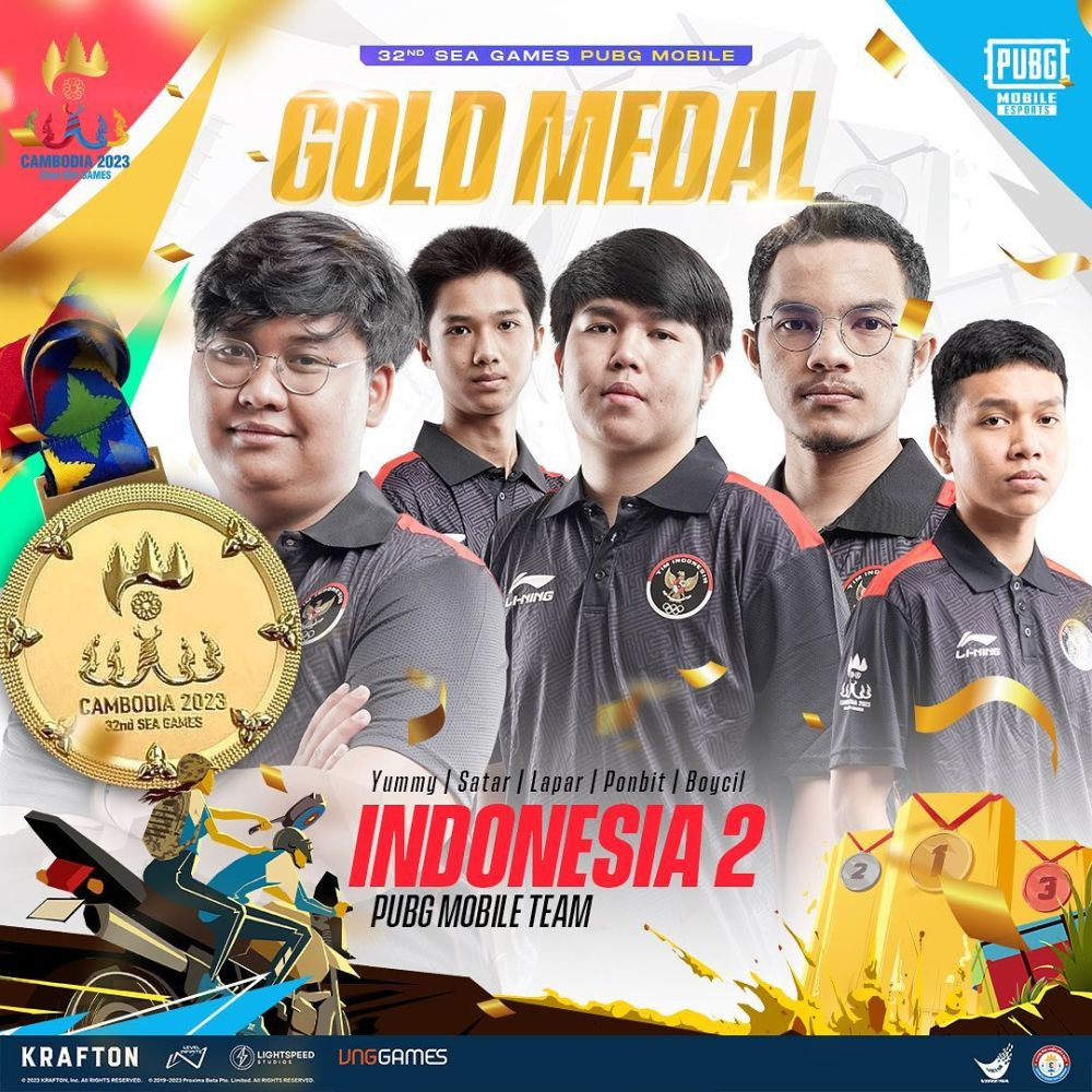 Timnas PUBG Mobile Indonesia Emas Dua SEA Games Berturut-turut!