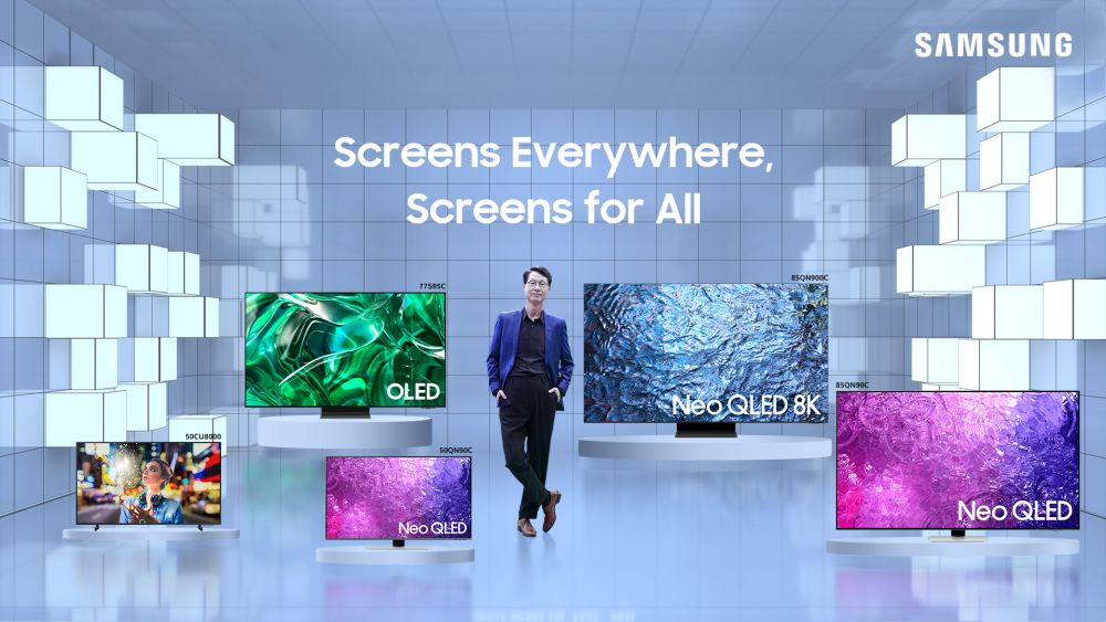 Jajaran Samsung TV 2023 Hadirkan Pengalaman Menonton Makin Wow!