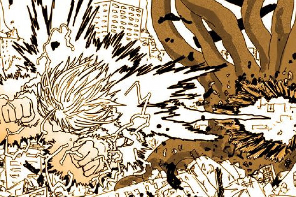 One Punch Man Webcomic 144: Raiden & Webigaza Beraksi di Pertempuran 