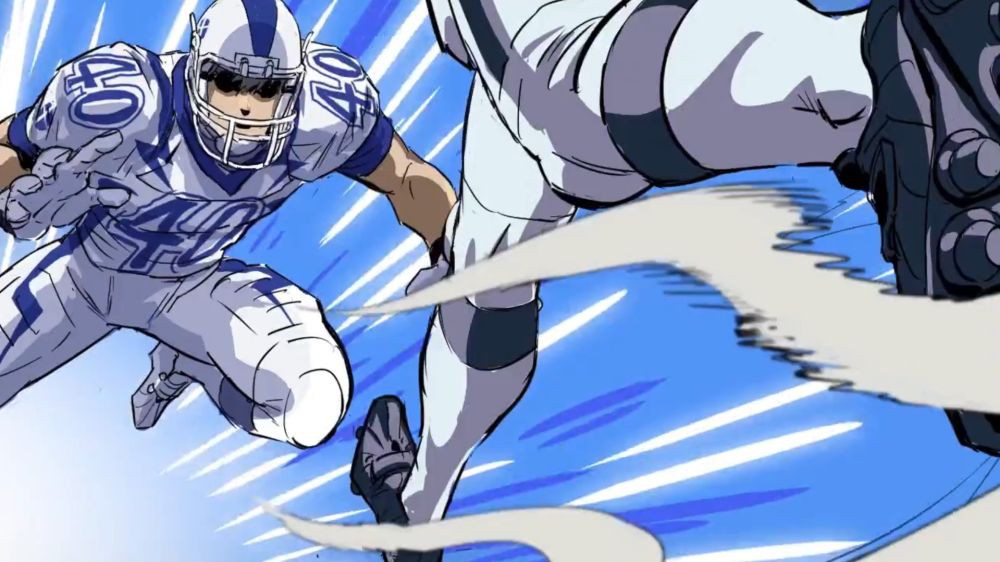 7 Hal Menarik dari Video Singkat Eyeshield 21, Aksi Keren Sena